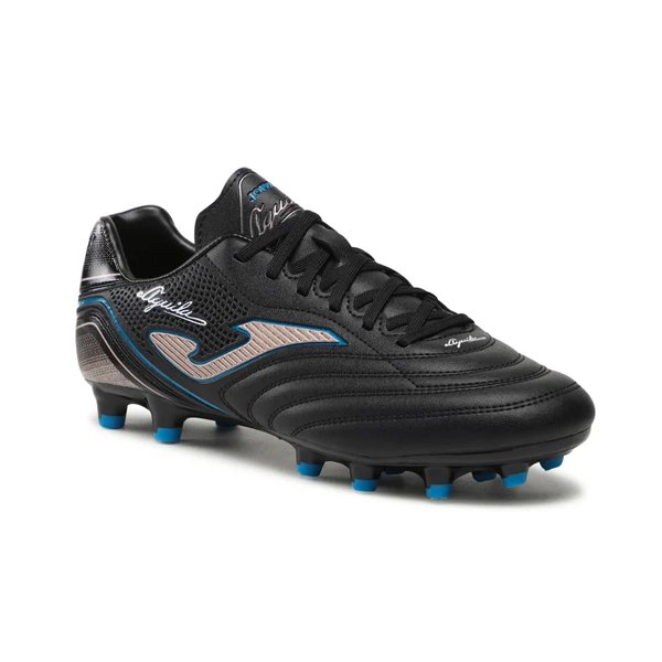 Tenis Futbol Tachos Joma Aguila 2301 Terreno Firme FG Negro/Oro