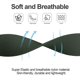 thumbnail image 4 of Bandas elásticas de nailon Solo Loop compatibles con Apple Watch 41 mm 40 mm 38 mm, correa para Iwatch Series 7 6 5 4 3 2 1 Se (leopardo, negro, trébol) negro/le, 4 of 5