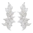 thumbnail image 3 of 2x Lace Flower Applique Evening Dress Sewing Decorating Embroidery Appliques White, 3 of 8