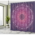 thumbnail image 5 of Ambesonne Purple Shower Curtain, Colorful Astrology Signs, 69"Wx75"L, Purple, 5 of 5
