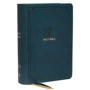 Nkjv, Reference Bible, Compact, Leathersoft, Teal, Red Letter Edition, Comfort Print: Holy Bible, New King James Version (Other)