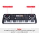 thumbnail image 2 of Eléctrico 61 Teclas Negro Música Digital Teclado Electrónico Piano Eléctrico Niños Instrumento Musical, 2 of 6