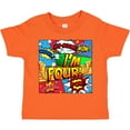 thumbnail image 3 of Inktastic I'm Four Comic Book Boys or Girls Toddler T-Shirt, 3 of 5