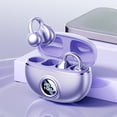 thumbnail image 1 of Earclip Bluetooth 5.4 Auriculares inalámbricos de oído abierto | Estilo de clip seguro | Micrófono doble | Reducción de ruido | Batería alta | Baja latencia | ABS | Sonido estéreo | Beige negro, 1 of 6