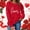 Z4_White, variant on WTXUE Valentine Sweatshirts for Women Love Heart Pullover Sweatshirt Cute Valentine Day Shirt Long Sleeve Loose Fits Pullover Tunic Top Fashion Casual Hoodless Sweatshirt Red L