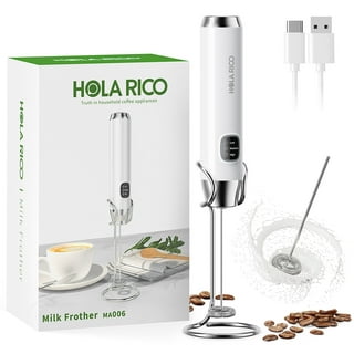 Nestpark Portable Drink Mixer Small Handheld Electric Stick Blender -  Cordless and Battery Operated Bulletproof Keto Coffee Blender