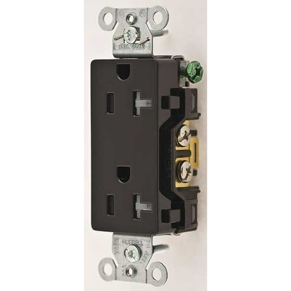Hubbell Wiring Device-Kellems DR20BLKTR
