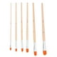 thumbnail image 2 of Juego Para Con Acrílica, 6 Uds., Juego De Pinceles Para Pintura Al óleo, Pelo De Nailon, Mango De Madera, Pinceles Acrílicos Para Pintura De Acuarela, 6 Uds., Cabeza Redonda, 2 of 8