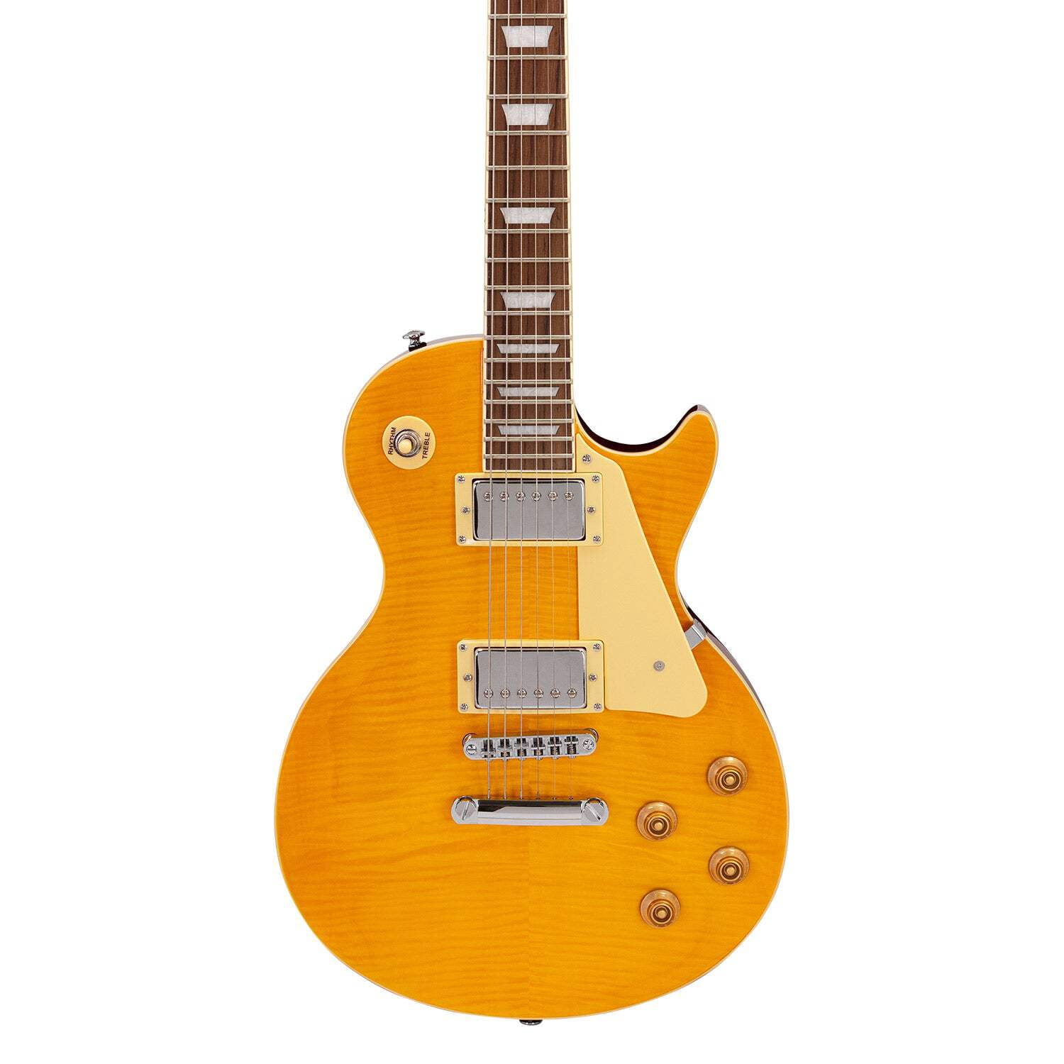 Babilon Cosmos Series Electric Guitar in Amber With Case