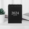 thumbnail image 3 of Mini Calendrier 2024 Petit Calendrier de Table Petit Calendrier Anglais Ornement Calendrier Décoratif de Bureau, 3 of 9