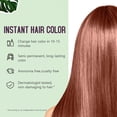 thumbnail image 2 of Cherry Brown Hair Dye, Hair Dye Shampoo for Women & Men, Color Shampoo Hair Dye, Shampoo Para Pintar El Cabello 16.9 Fl Oz, Safe and Natural Champu Para Canas (Cherry Brown), 2 of 6