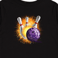 thumbnail image 4 of Inktastic Bowling Strike Boys or Girls Long Sleeve Toddler T-Shirt, 4 of 5