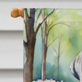thumbnail image 3 of Neapolitan Mastiff Spring Path House Flag 28 in x 40 in, 3 of 5