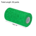thumbnail image 2 of 6" Wide 50 Yards Sequin Tulle Ribbon Glitter Netting Fabric for Tutu Skirt Christmas Wedding Green, 2 of 5