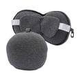 thumbnail image 2 of Almohada de Viaje de Espuma Viscoelástica para El Cuello con Antifaz – Soporte En Forma de U para Siestas, Ideal para Avión, Coche, Oficina y Hogar., 2 of 6