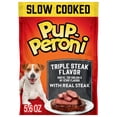 thumbnail image 3 of (4 pack) Pup Peroni Triple Steak Flavor Dog Treats, 5.6 Ounce Bag, 3 of 14