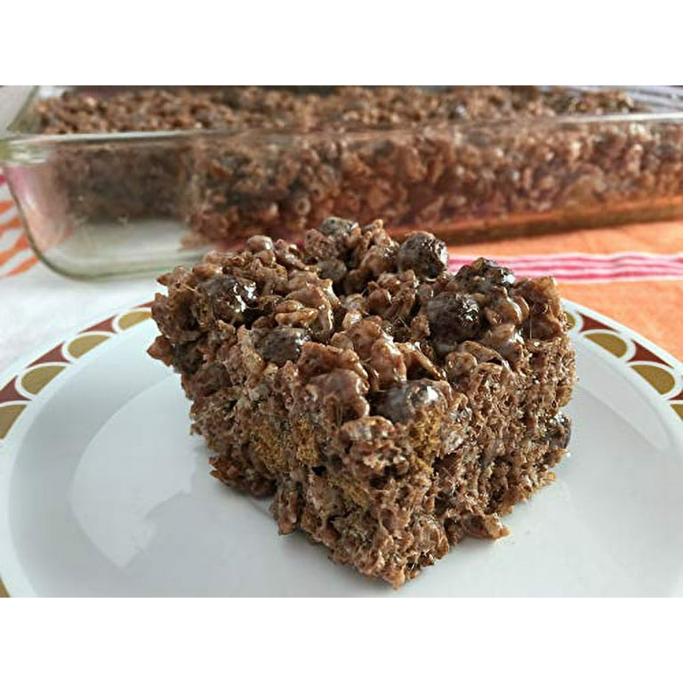 Double Stack Chocolate Rice Crispy Pops with Bling Sticks- 1 Doz