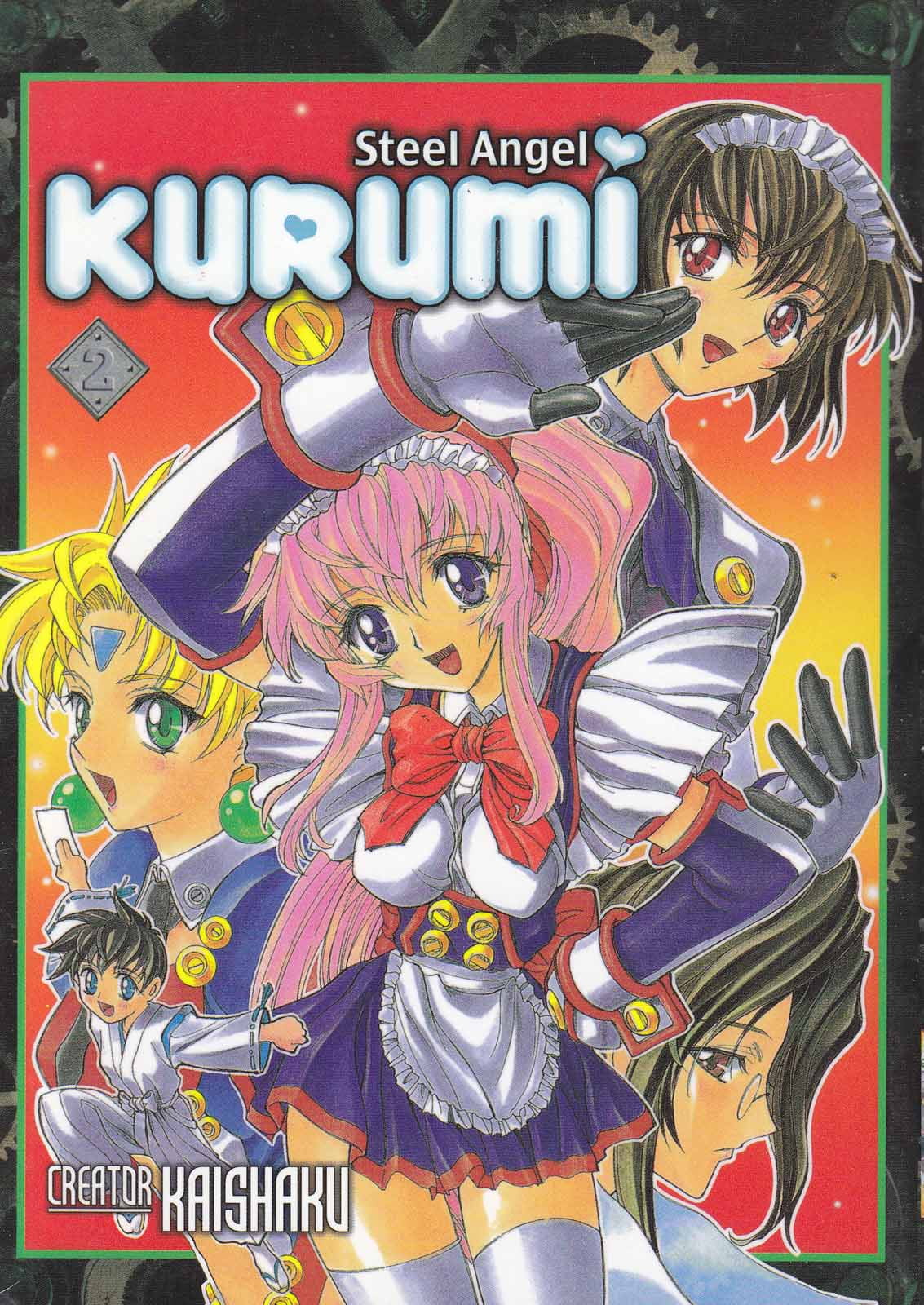 Steel Angel Kurumi 2 VF ; ADV Manga Comic Book