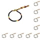thumbnail image 1 of Moyic Cordón de la suerte artesanal, cuerda trenzada de moda de estilo étnico, DIY, cadena de muñeca de poliéster, joyería decorativa Tipo 1 10Conjunto, 1 of 6