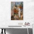 thumbnail image 2 of ARTCANVAS Pandora Square Canvas Art Print by Odilon Redon - Size: 26" x 18" (0.75" Deep), 2 of 9
