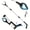 43.31inch Blue, variant on Blue Extra-Long 43-Inch Foldable Trash Grabber with Magnetic Tip, Multi-functional Sweeping Pliers, Lightweight Telescopic Arm, Multi-angle Flexible Gripping, Suitable for Bedroom, Kitchen,