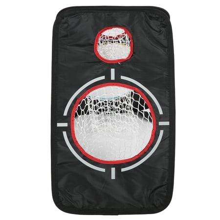 Nieyigj Portable Golf Chipping Practice Net Foldable Indoor Outdoor Backyard Target Training Net, 13.4x23.6x20.5 in / 34x60x52 cm, Black