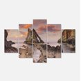 thumbnail image 2 of Bow Fiddle Rock Scotland - Extra Large Seashore Canvas Art, 2 of 3