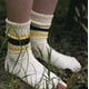 thumbnail image 5 of 3 PARES Calcetines novedosos para mujer Calcetines retro a rayas Calcetines deportivos hasta la pantorrilla Calcetines casuales de algodón para mujer, 5 of 5