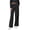 Black, variant on AILIYIL Womens Dress Pants Wide Leg Work Business Casual Trousers Flowy High Elastic Waisted Pants With Pockets (Navy Blue,M)