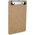 thumbnail image 5 of Saunders Hardboard Memo Size Clipboard (6" x 9") with Low Profile Clip and Hanging Hole, 5 of 6