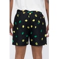 thumbnail image 3 of Weiv Men's Avocado Print Summer Fun Swim Trunks 5.5" Quick Dry Beach Swim Shorts for Men with Mesh Lining, 3 of 4