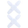 thumbnail image 2 of WLED Garage Lamp,2Pcs 28W 2800LM LED Garage Fan Shape Light Garage Light Remarkable Clarity, 2 of 8