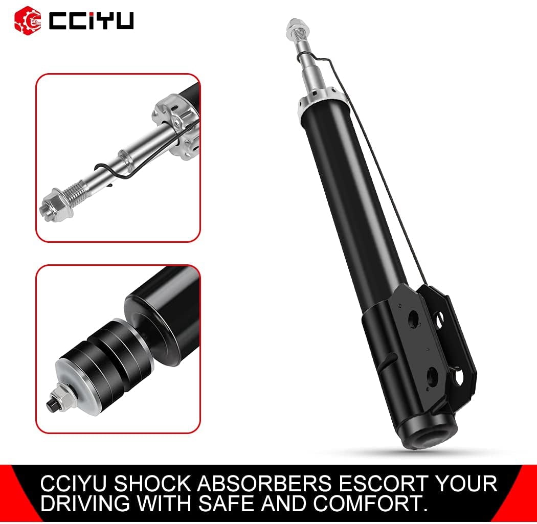Front Rear Auto Shocks, cciyu 4 x Shock Absorbers Fit for 1994 1995 1996 1997 1998 1999 2000 2001 2002 2003 2004 for Ford for Mustang 344433 5968 235060 71963 Struts