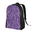 thumbnail image 2 of Easygdp Lavender Flowers Mochila Versátil y Elegante: Comodidad, Almacenaje y Durabilidad para la Universidad, Trabajo, Viajes y Uso Diario, 2 of 8
