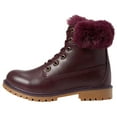 thumbnail image 3 of Lugz Womens Rucker Hi Faux Fur Round Toe Lace Up  Ankle Boots, 3 of 5