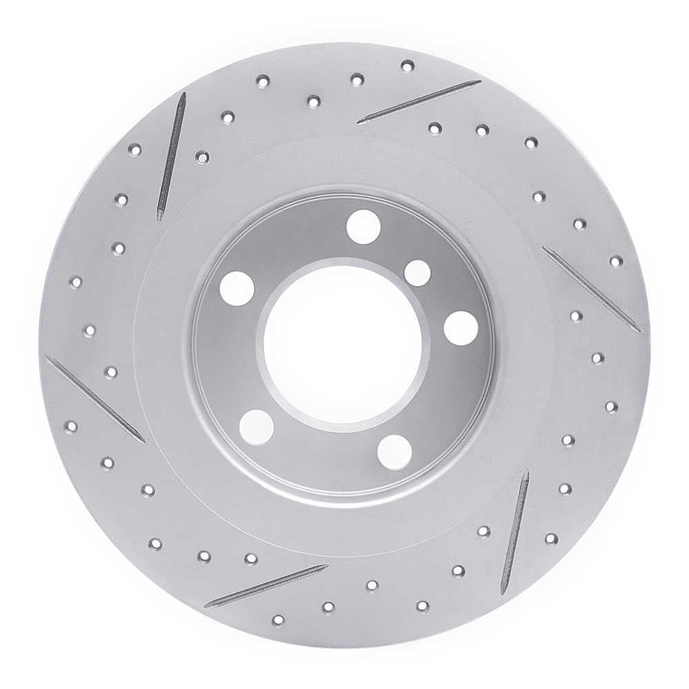 Dynamic Friction Company 830-32012R DFC Geoperformance Rotor - Drilled and Slotted