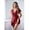 Wine Red, variant on Ekouaer Nightgown V-neck Sleepwear Lace Nightwear Soft Lingerie for Women