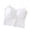 White, variant on Padded Bralettes for Women Push Up Fashion Lace Backless Solid Strap Wrap Hollow Out Bra Underwear V-Neck Push-up Bra Feature Hook and Eye Closure Longline Bra Style Y-120 , Pink-a One Size