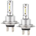thumbnail image 1 of 2Pcs Fog Lights H7 LED Fog Light Bulbs 12/24V 70W 6500K Motorcycle Front Fog Light Bulbs 800LM IP68 Waterproof Cars Fog Light Bulbs Fog Daytime Running Lights Replacement Bulb, 1 of 1