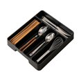 thumbnail image 4 of Silverware Drawer Organizer Tray, Cutlery Storage Holder With 5 Slot Divided Compartments, Plastic Kitchen Utensil Tray For Spoons Forks Knives, 4 of 8