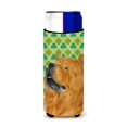 thumbnail image 1 of Chow Chow St. Patrick'S Day Shamrock Portrait Ultra Aisladores De Bebidas Para Latas Delgadas Ss4433Muk, 1 of 1