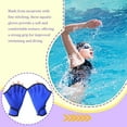 thumbnail image 4 of Toystoory Guantes de buceo de medio dedo M impermeables y flexibles para protección que mejoran la velocidad de natación Deportes acuáticos, 4 of 6