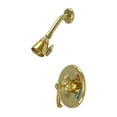 thumbnail image 4 of Kingston Brass Kb8631Flso Shower Faucet Pressure Balanced - Polished Chrome Finish, 4 of 6