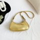 thumbnail image 5 of Bolsa De Hombro Bolso bandolera para mujer Bolso de mensajero informal Bolso de mano con diseño de remaches de verano (Oro) Tmvgtek Para Estrenar, 5 of 6