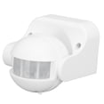 thumbnail image 1 of Motion Sensor, Wall Mounted PIR Motion Sensor Adjustable Detection Range  for LED Light, 1 of 8