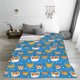 thumbnail image 5 of Fotbe Corgi Dog Face Manta de Franela Acolchonada con Estampado, Súper Suave y Esponjosa, Extra Grande para Sofá, Cama, Uso Todo el Año-50"x40", 5 of 7