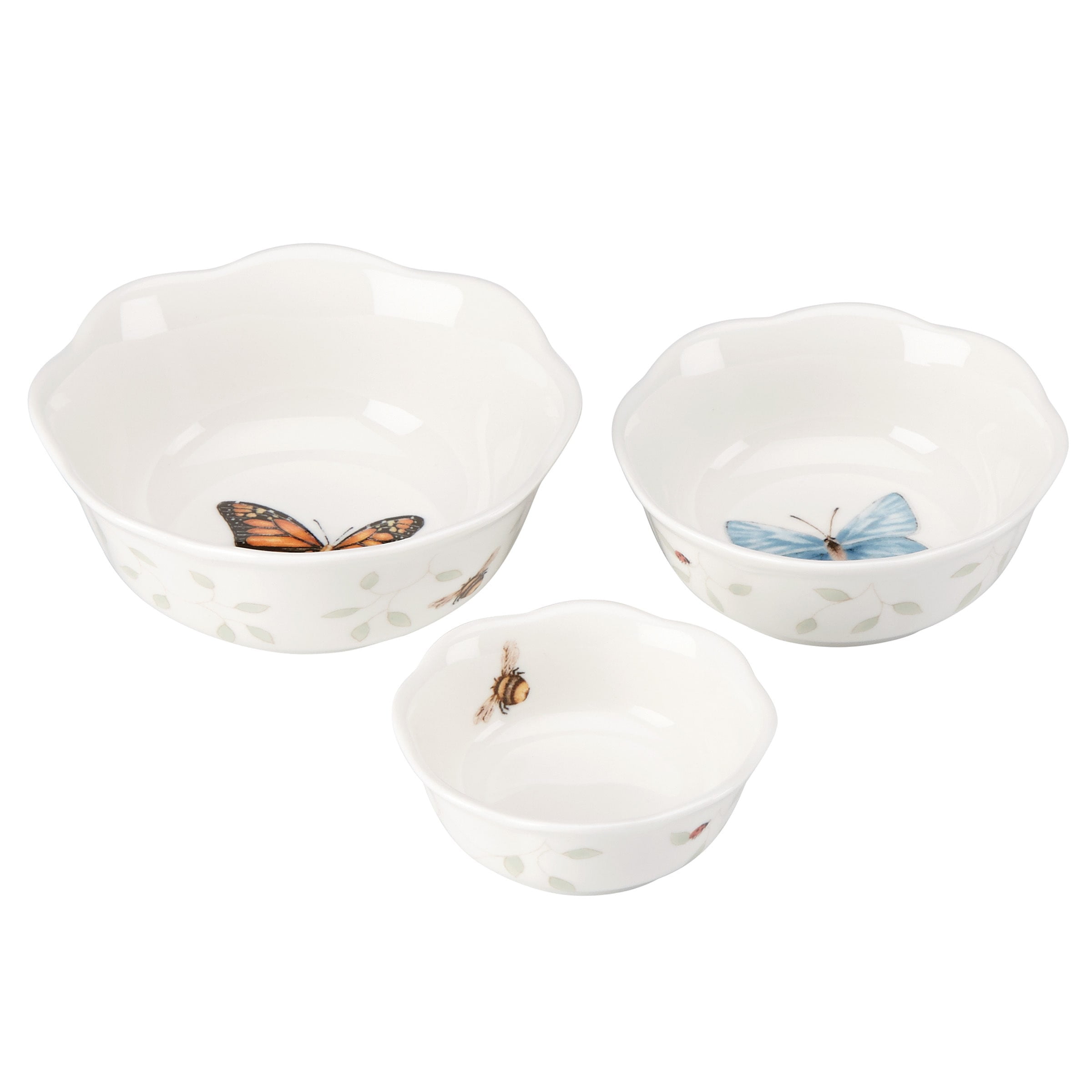 Lenox Butterfly Meadow Prep Bowls (Pack of 3)