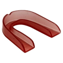 Game On Adult Strapless Protective Mouth Guard With Ventilated Case, Red - L/XL