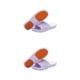 thumbnail image 2 of Minnieouse Zapatillas resistentes al desgaste, zapatillas de baño para interior, zapatos de casa para mujer, zapatos para exteriores, pareja, Púrpura 38-39 2Conjunto, 2 of 6