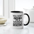 thumbnail image 4 of CafePress - You Do Not Scare Me I Am Tango Designs Mug - 11 oz Ceramic Mug - Novelty Coffee Tea Cup, 4 of 4
